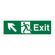 Exit (Up / Left Arrow) Sign